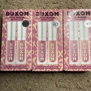 Buxom Plumping Matte Lip Gloss Set -  3 pack